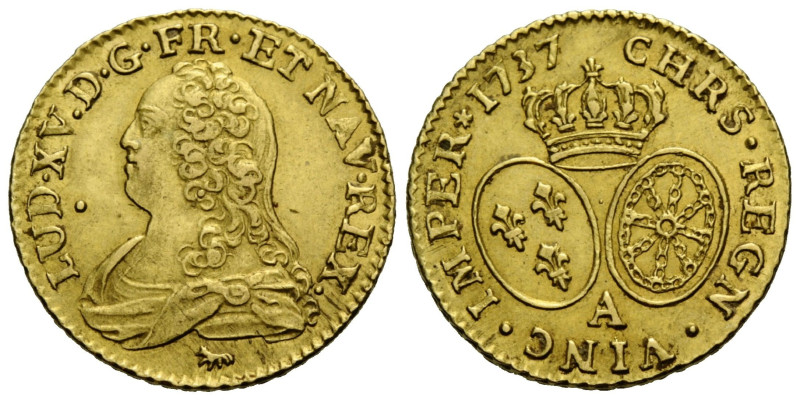 Königreich und Republik / Kingdom and Republic
Louis XV. 1715-1774 Louis d'or 1...