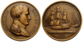 Königreich und Republik / Kingdom and Republic
5. Republik, seit 1959 Bronzemedaille / Bronze medal o.J. / ND. 41.0 mm. Randpunze / Edge punch BRONZE...