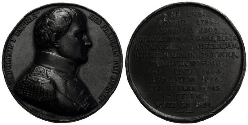 Medaillen / Medals
 Bleimedaille / Lead medal 1838. 51.0 mm. Galvano? Mort de N...