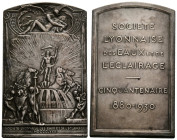 Medaillen / Medals
 Versilberte Bronzemedaille / Silvered bronze medal 1930. 43.0 mm - 71.0 mm. Randpunze / Edge punch BRONZE. Bronzeplakette / Bronz...