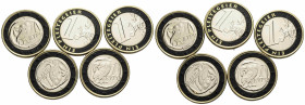 Athen / Athens
 1 Euro 2010. 23.5 mm. Spottmünze "Ein Pleitegeier" Widmung an die griechische Eurokrise. Auf äusseren Ring schwarzer Trauerflor mit d...