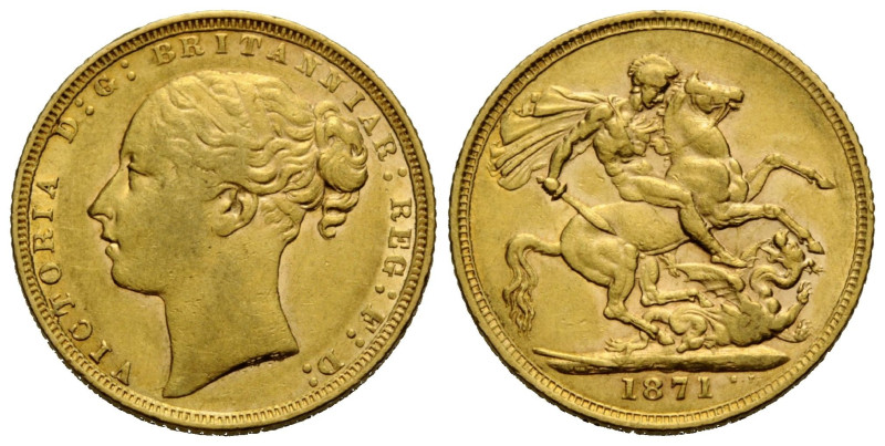 Königreich / Kingdom
Victoria, 1837-1901 Sovereign 1871. Grossbritannien / Grea...