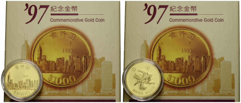 1000 Dollar 1997 Mzst. Royal Canadian Mint. 28.4 mm. Gold 0.916 Fein. Geprägt zu...