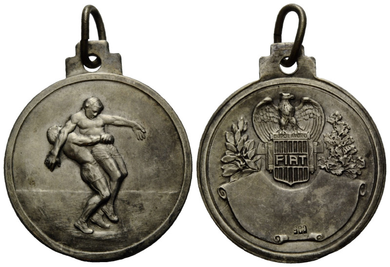 Medaillen / Medal
 Silbermedaille / Silver medal 27.0 mm. Punze / punch 900, au...