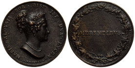 Lucca
Maria Aloysia de Borbone, Duchess (1817-1824) Messingmedaille / Brass Medal 40.0 mm. Medal MERENTIBVS of high thickness. MARIA ALOYSIA BOR HISP...