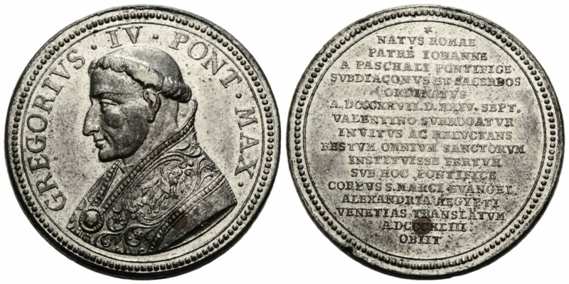 Vatikan - Kirchenstaat / Vatican - Church State
 Weissmetallmedaille / White me...