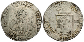 Utrecht, Provinz
 Rijksdaalder 1620. 41.0 mm. Silber / Silver. knight right, sword over his shoulder Legend: MO ARG PRO CONFO BELG TRAIEC / Crowned s...