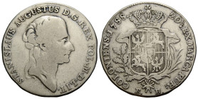 Stanislas August Poniatowski, 1764-1795 1/2 Taler 1788 Mint of Poland (Mennica Polska), Warsaw. 33.0 mm. Silber / Silver thaler 0.833. Póltalar koronn...