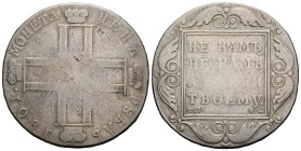 Russian Empire and Federation Paul I. 1796-1801
 1 Rouble 1801. 36.4 mm. Silber / Silver 0.868 Ruble - Pavel I. C 101a. 20.07 g. Schön - Sehr schön /...