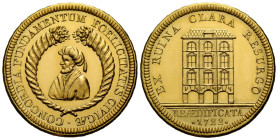 Bern / Berne Stadt und Kanton / City and canton
 Goldmedaille / Gold medal 1722 (von 1904). 29.7 mm. auf den Umbau des / on the reconstruction of the...