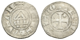 Waadt / Vaud Lausanne, Bistum / Bishopric
 Denier o.J. / ND. (11-13Jh./century) Anonyme Prägung / Anonymous coinage. 16.5 mm. Silber / Silver. SEDES ...