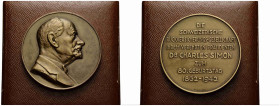 Zürich
 Bronzemedaille / Bronze medal 1942. 60.0 mm. im Auftrag der Schweizerischen Rückversicherungs-Gesellschaft auf den 80. Geburtstag Ihrem vereh...