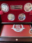 Zürich
 Silber- / Silver Set 2004. The Official International FIFA Centennial Commemorative Coin Programme. 100 years of World Football - 100 years o...