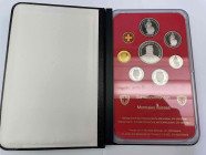 Eidgenossenschaft / Confederation Bundesmünzen / Federal Coins
Gedenkmünzen / Commemorative coins Münzensatz / coin set 1 Rappen - 5 Franken 1991 Min...