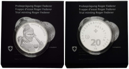 Eidgenossenschaft / Confederation Bundesmünzen / Federal Coins
Gedenkmünzen / Commemorative coins 20 Franken 2020 B, Bern. 33.0 mm. Silber / Silver 0...