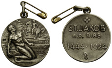 Medaillen / Medals Basel / Basle
 Bronzemedaille versilbert / Bronze medal silver plated 1924. 30.0 mm. Allschwil, Basel-Landschaft, zum St.-Jakobs-S...