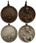 Medaillen / Medals Tessin / Ticino
 Silbermedaille / Silver medal 1903. 35.0 mm. 18.5 g. Bronzemedaille / Bronze medal 35.0 mm. 25.4 g. FESTA FEDERAL...