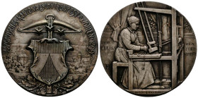 Schützentaler & Schützenmedaillen / Shooting talers & Shooting medals Aargau / Argovia
 Silbermedaille / Silver medal 1899. 37.8 g. 45.0 mm. Wohlen. ...