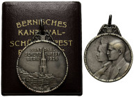 Schützentaler & Schützenmedaillen / Shooting talers & Shooting medals Bern / Berne
 Silbermedaille / Silver medal 1926. 30.0 x 36.0 mm. Bern. Kantona...