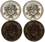 Schützentaler & Schützenmedaillen / Shooting talers & Shooting medals Thurgau / Thurgovia
 Silber- und Kupfermedaillen / Silver- and Cooper medal 189...