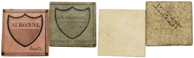 Schützentaler & Schützenmedaillen / Shooting talers & Shooting medals Waadt / Vaud
 Schützenjetons o.J. / ND. & 0.6 g., ca 32.0 x 31/3.0 mm.Schützenv...