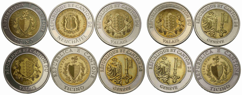 Lot
 Jeton / Token 1850 / 1998 / 2000 / 2006. Banken Jeton / Banks token: Lot a...