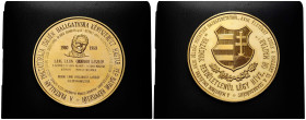 Medaillen / Medals
 Medaille aus Kupfer / Nickel / Copper / Nickel Medal. 1989 65.0 mm. zum Gedenken an die freie ungarische Regierung im Exil / to c...
