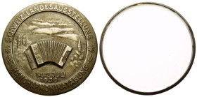Objekte / Objects Schweiz / Switzerland
 Messingmedaill mit Spiegel / Brass medal with mirror 1939. 50.0 mm. SWISS LAND EXHIBITION mirror medal / SCH...