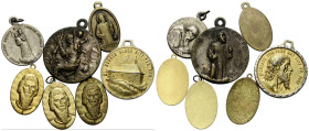 Anhänger / Pendant Schweiz / Switzerland
 Pilger Medaillen / Pilgrim medals o.J. / ND. NICOLAUS VON FLÜE NAT 1417.0B.1487. / HL. BRUDER KLAUS BITT FÜ...