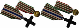 Italien / Italy
 Goldmedialle / Gold medal 1968 20.0 mm. Veteranenorden, verliehen an noch lebende Teilnehmer des Ersten Weltkriegs und früherer Krie...