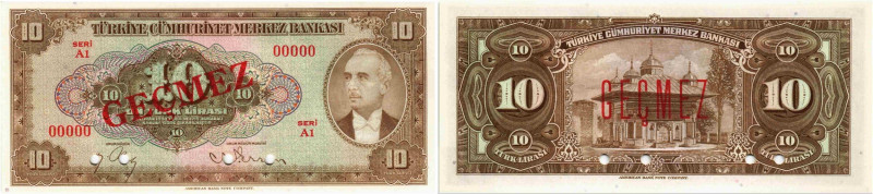 Türkei Republik
Ausgaben des Finanzministeriums / State Notes of the Minestry o...