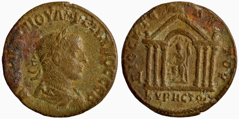 Philippus II. (247-249 AD). Æ Bronze. Seleucis and Pieria. Antioch. Obv: laureat...