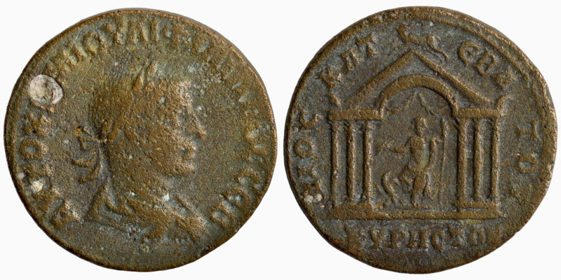 Philipp I. Arabs. (244-249 AD). Æ Bronze. Seleucis and Pieria. Antioch. Obv: lau...