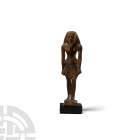 Egyptian Wooden Male Figure