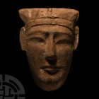 Egyptian Wooden Face Mask