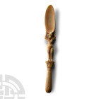 Egyptian Bone Cosmetic Spoon