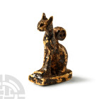 Egyptian Gold God Bastet Cat Amulet