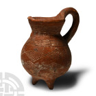 Cypriot Terracotta Juglet with Handle