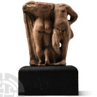Greek Terracotta Figural Plaque