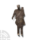 Phoenician Silver Votive Warrior Figure