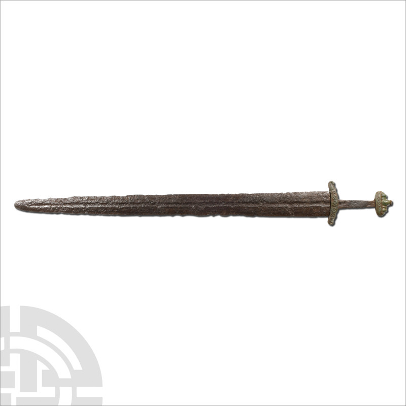 Viking Age Iron Sword with Seven-Lobed Pommel
11th-13th century A.D. Couronian ...