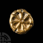 Egyptian Gold Rosette Mount