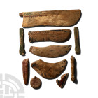Egyptian Wooden Artefact Collection