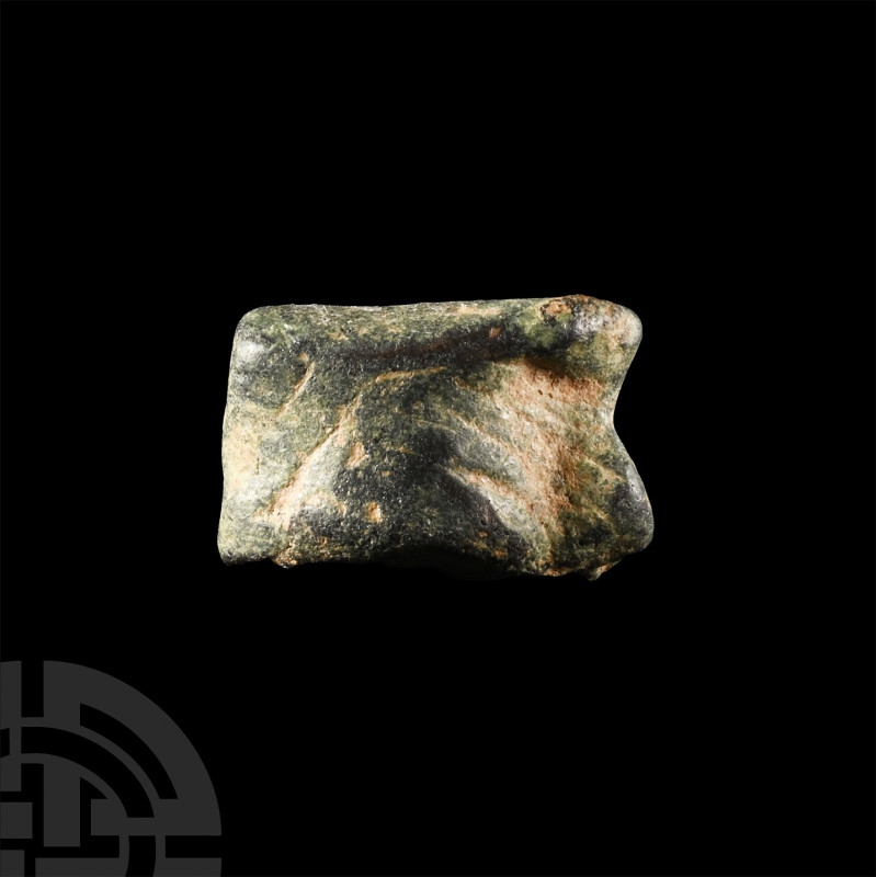 Roman Bronze 'Knuckle Bone' Gaming Piece
1st-2nd century A.D. Cast model of a b...