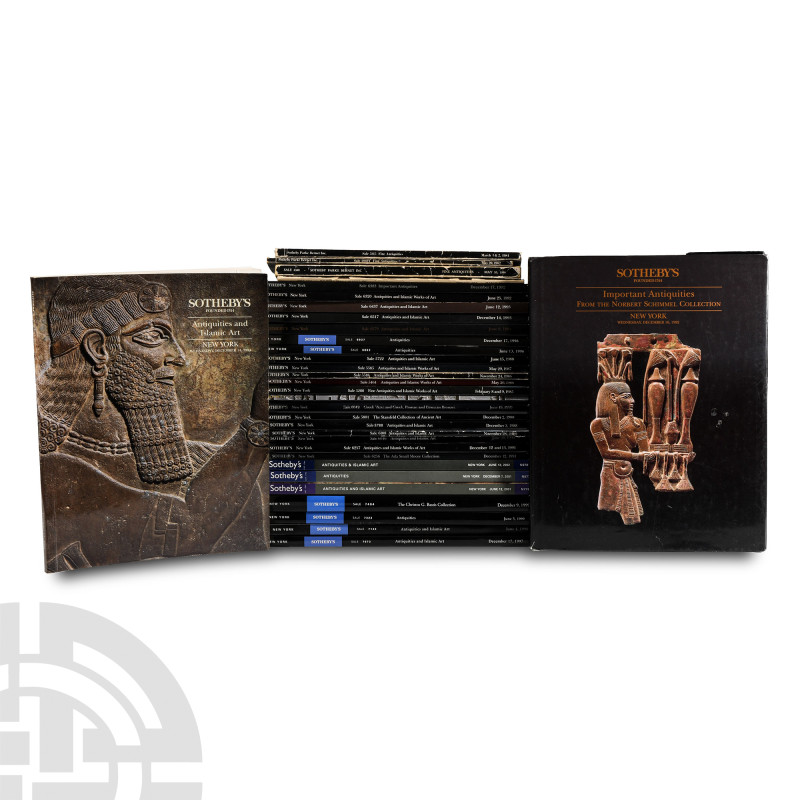 Archaeological Books - Sotheby's New York Antiquities Auction Catalogue Collecti...