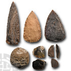 Stone Age Neolithic and Later Flint Tool Group