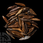 Stone Age Flint Knife and Other Blade Group