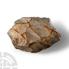 Stone Age British Bifacially Worked Cleaver