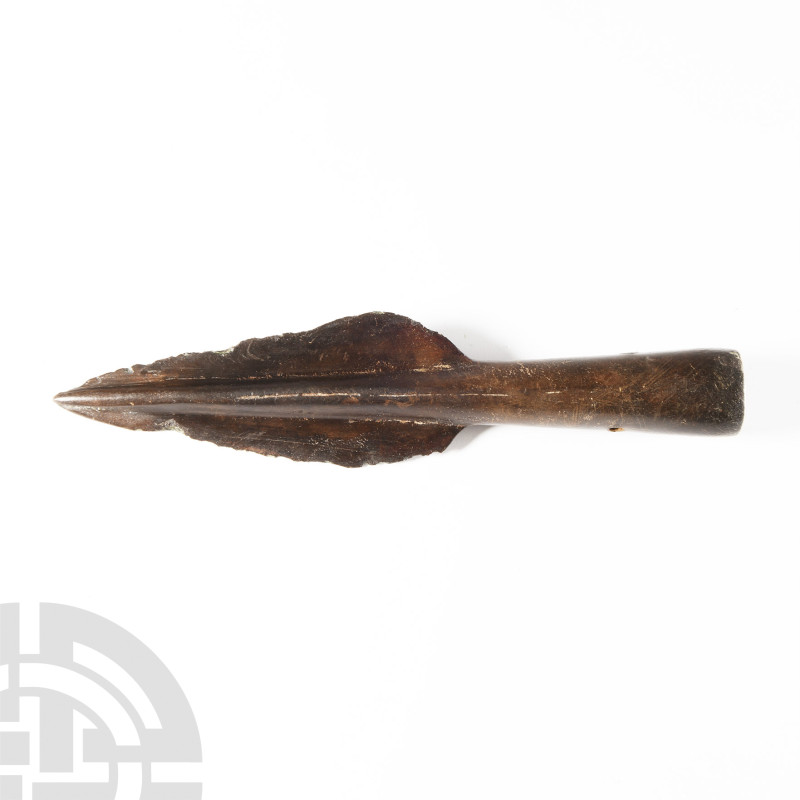 British Late Bronze Age Socketted Spearhead
Circa 1100-800 B.C. Davis Group 11 ...