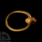 Bronze Age Gold Earring